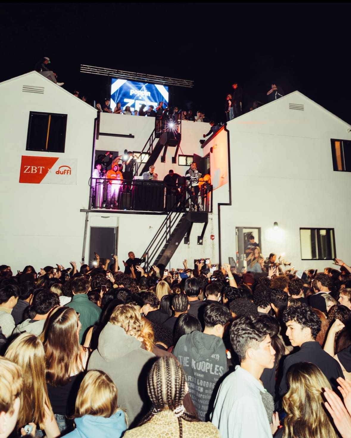Concert crowd